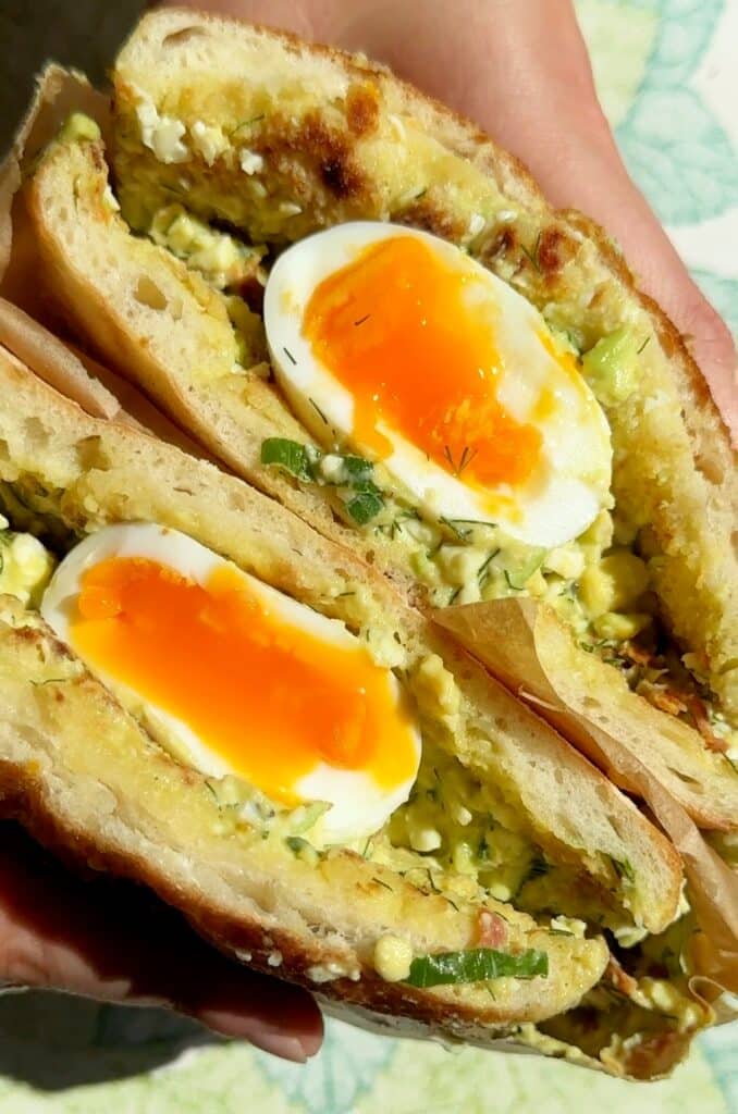 The Best Egg Salad Sandwich