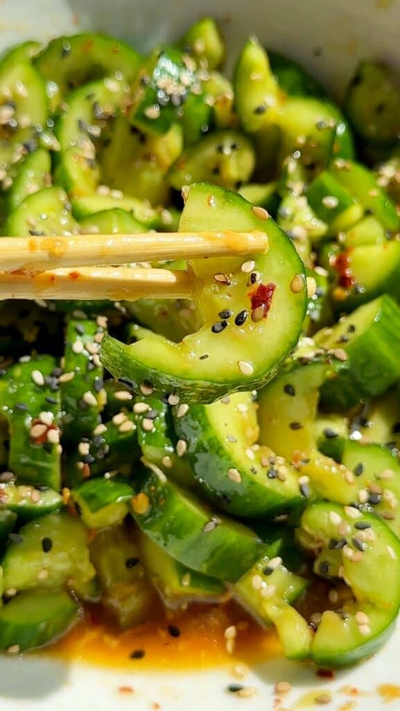 Smashed Cucumber Salad Recipe