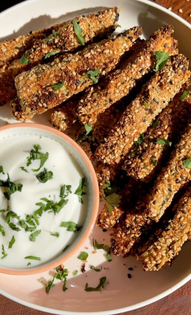 Crispy Baked Eggplant Fries