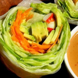 Giant Veggies Summer Roll