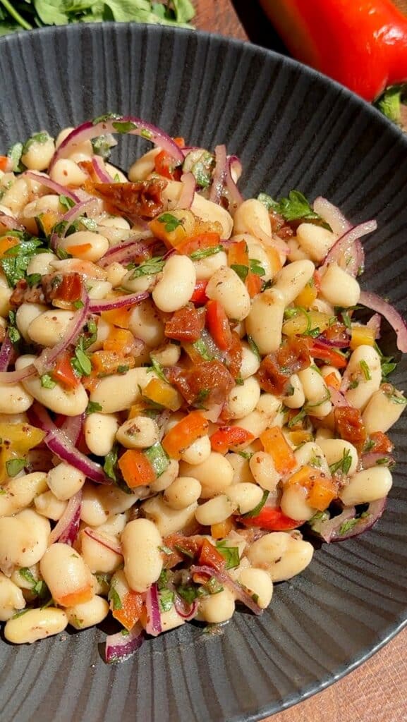 Mediterranean White Bean Salad