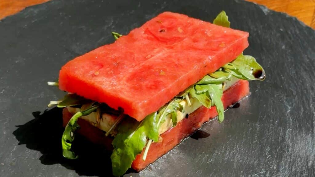 Watermelon Feta Sandwich