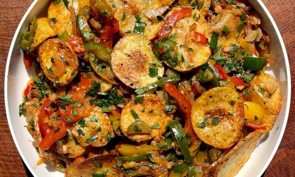 Crispy Potato Salad