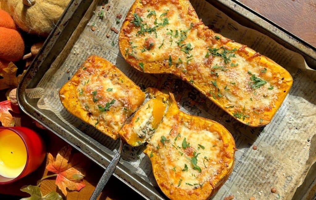 Stuffed Butternut Squash