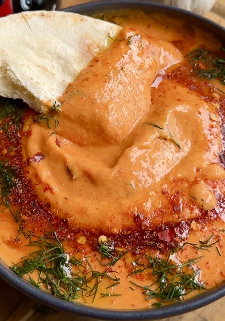 Roasted Red Pepper and Feta Dip