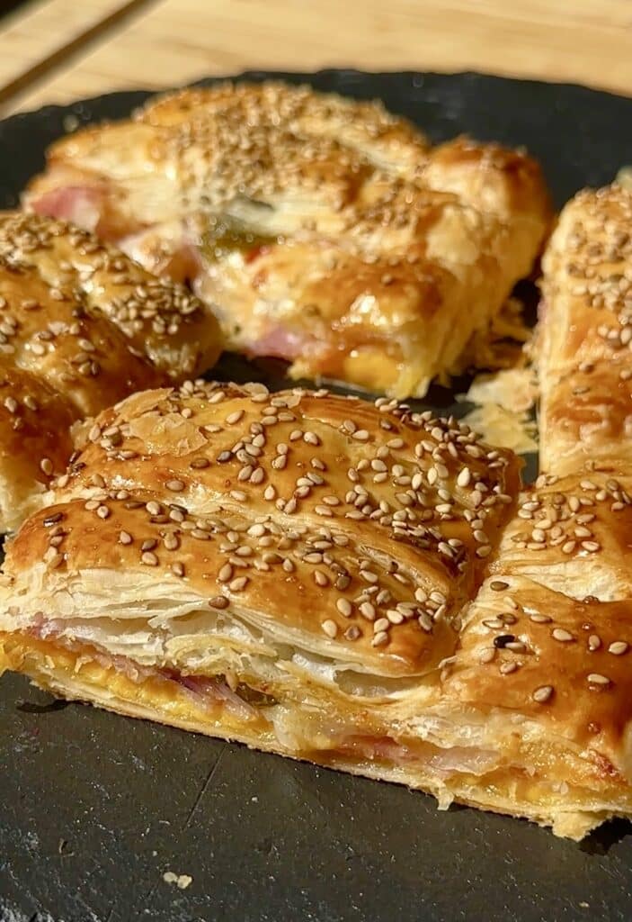 Bacon and Cheese Puff Pastry