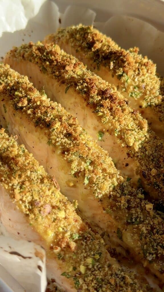 Pistachio Crusted Salmon