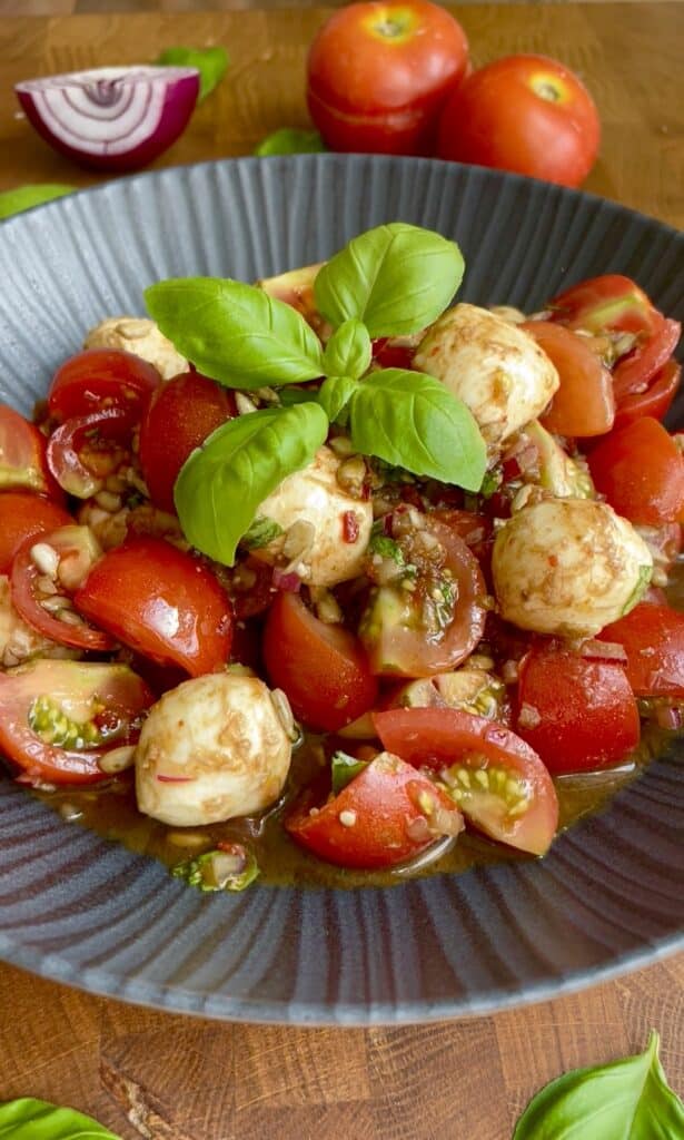 Tomato and Mozzarella Salad