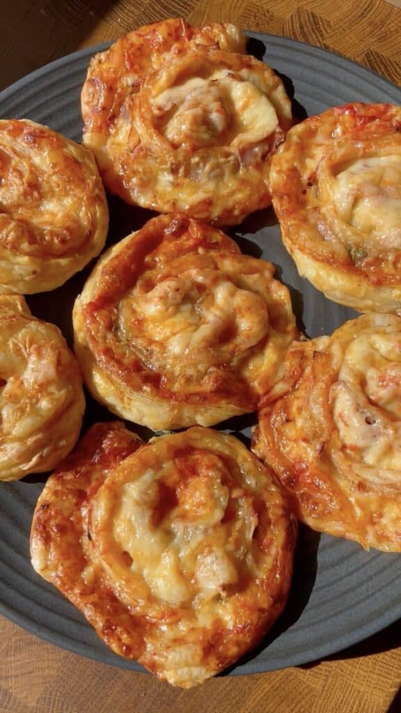 Bacon Puff Pastry Pinwheels