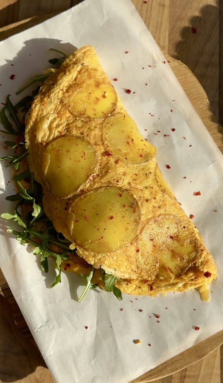 Crispy Potato Egg Wrap