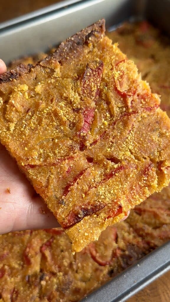 Crispy Pepper Flatbread (Scarpaccia)