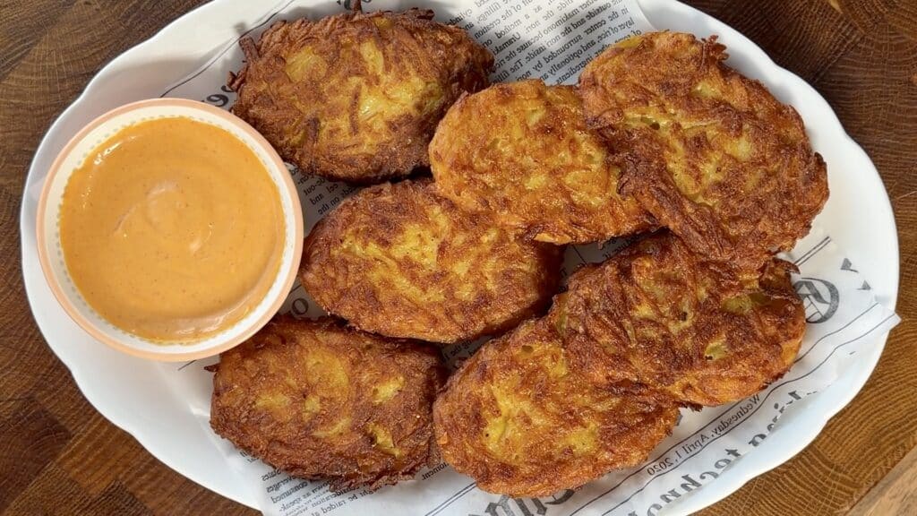 Crispy Parmesan Hash Browns