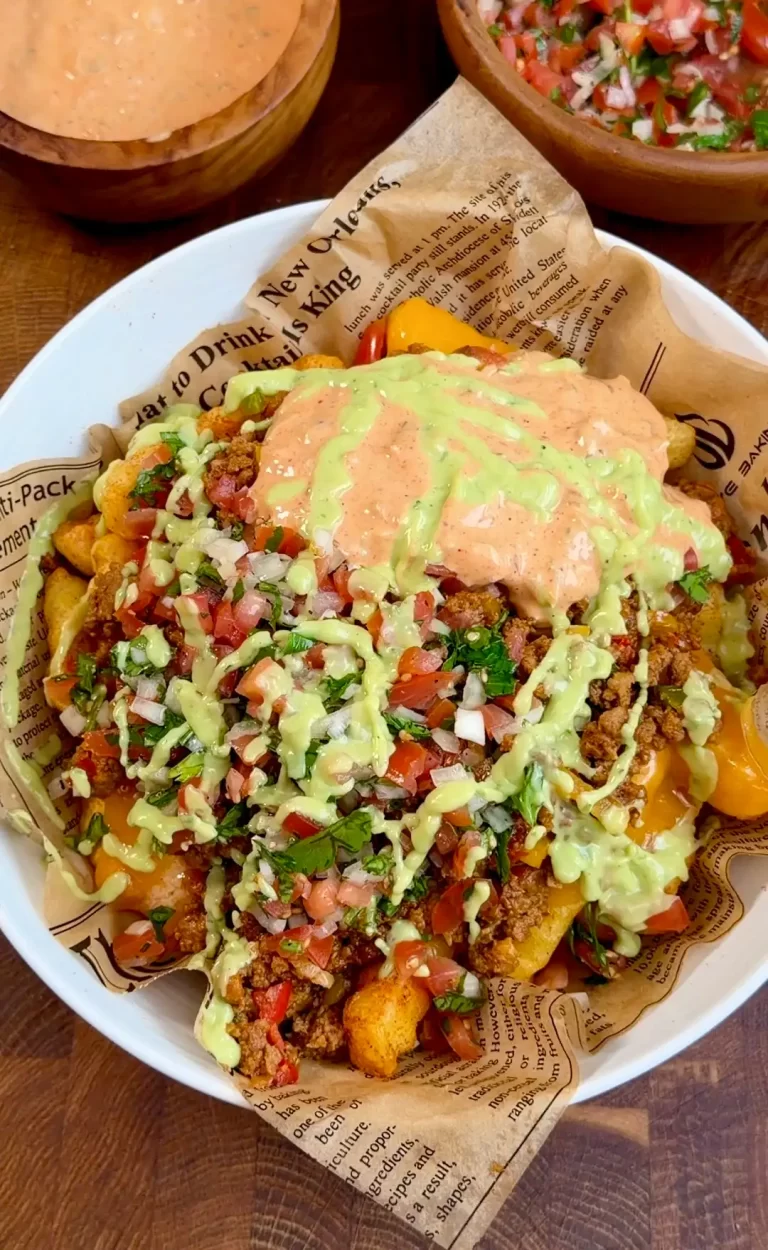Cheesy Loaded Taco Fries